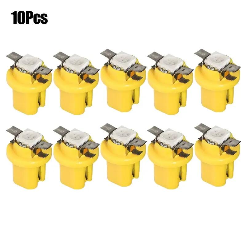 5/10Pcs 12V T5 LED Car Instrument Panels Bulbs High-quality Universal Instrument Panel Light Side Lamp Auto Interior Accessories