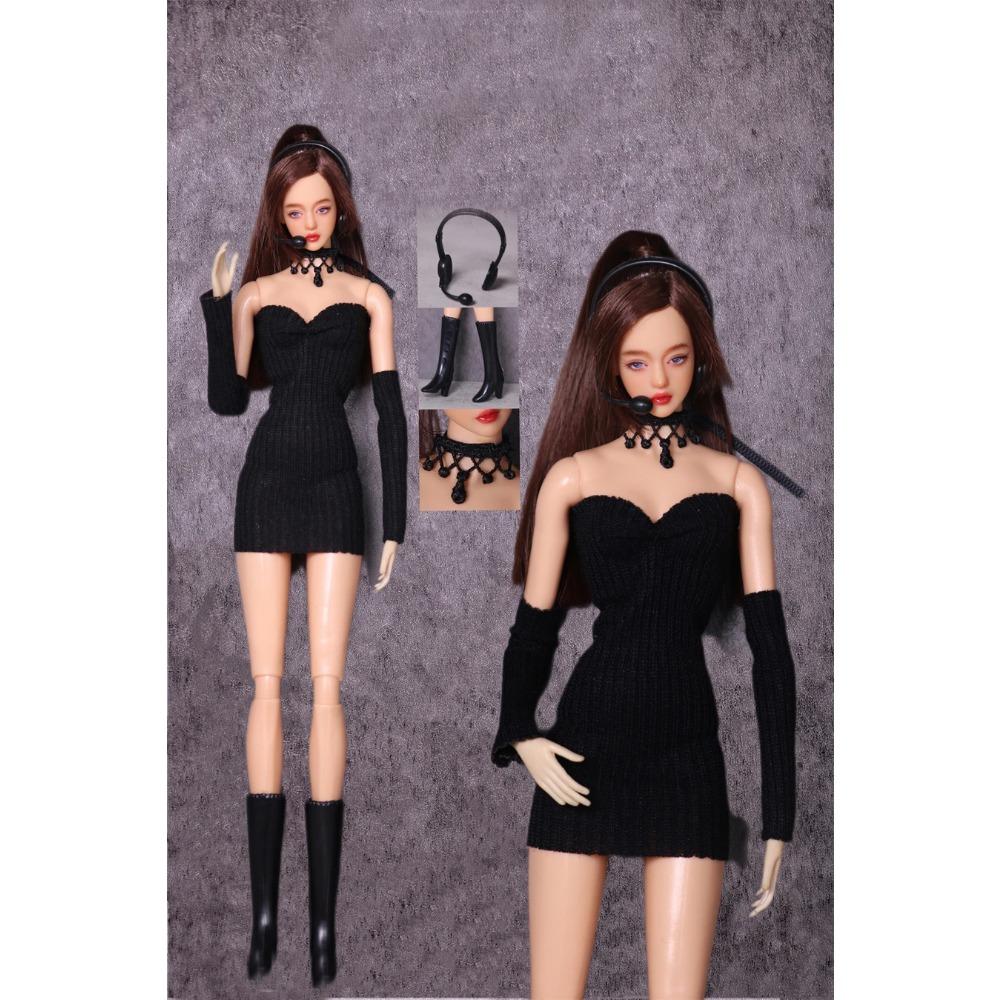 Set di abbigliamento per bambola 1/6 / Nuovo cappotto maglione a maniche lunghe calzini scarpe / accessori per bambola per bambola 30cm xinyi Fr ST blythe BB doll