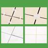 500Pcs 1/1.5/2/2.5/3/5/Mm Plastic Cross Ceramic Tile Leveling System Clips Spacer Ceramic Floor Construction Tools