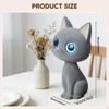 Cat Statue Centerpiece Room Decoration Resin Craftsmanship Modern Sculpture Ornament for Restaurant