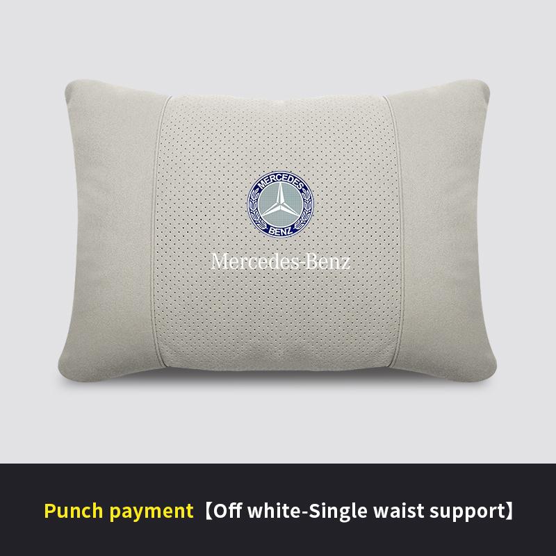 Car Sticker Mercedes Benz A B C E S V R Class GLB GLC GLE Sprinter Pilot SLK SLC AMG W204 ML Car Headrest Neck Support Seat Soft