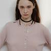 LOVE ME MONSTER Brown Velvet Choker (L244MNK030)