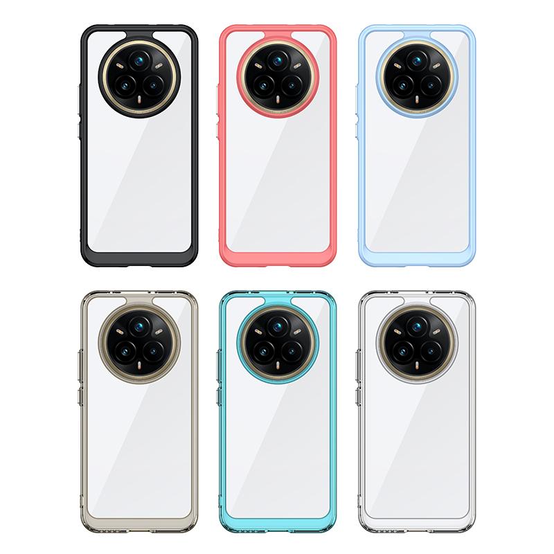 For Realme 14 Pro Plus Case Cover OPPO Realme 14 Pro Plus Capa New Shockproof Colour Clear Transparent Fundas Realme 14 Pro Plus