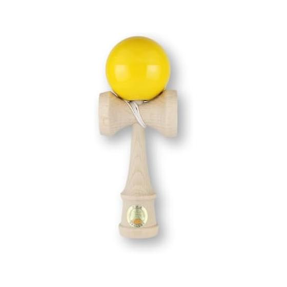 Kendama Yamagata Kobo Ozora Solid Color Single Color Japan Kendama Association Certified Competition Kendama OOZORA KENDAMA (Yellow)