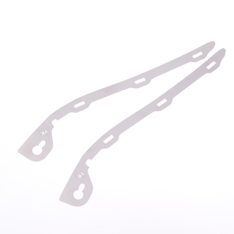 

2Pcs Front Bumper Repair Metal Plate Buckle Broken Opening Rotten Buckle Repairer Bracket For Is250 300 2006-2013 2Pcs