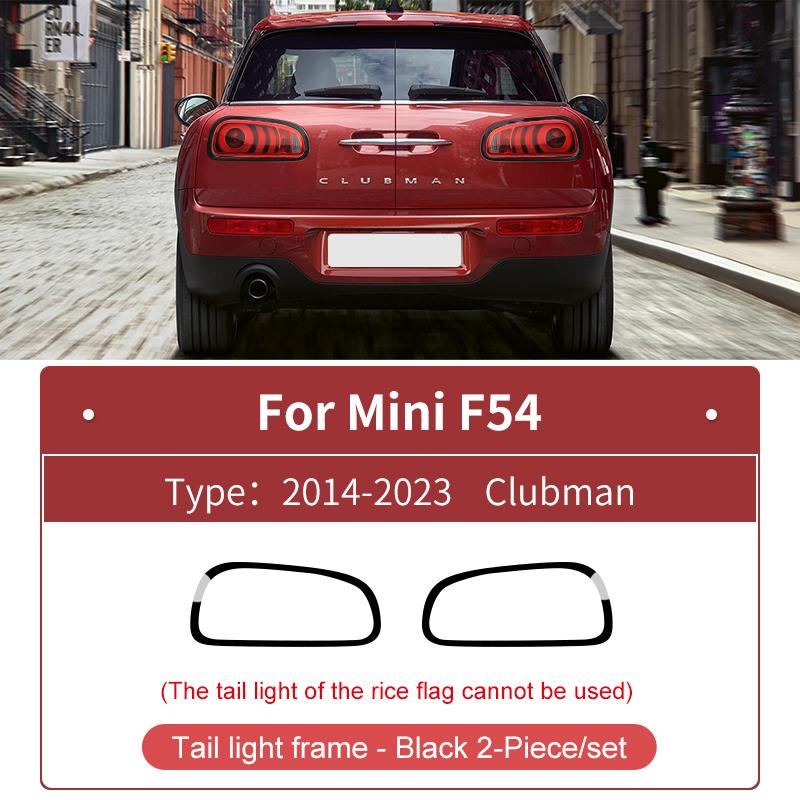 Headlight Taillight Cover Replace Ring For Mini Cooper F56 F55 F60 F54 R56 R60 R55 Countryman 2014-2023 Car Exterior Accessories