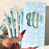 Cute Kawaii Cartoon Gel Pen Set Non-slip Grip Smooth Writing for Students Exam Note Taking Classroom Supplies