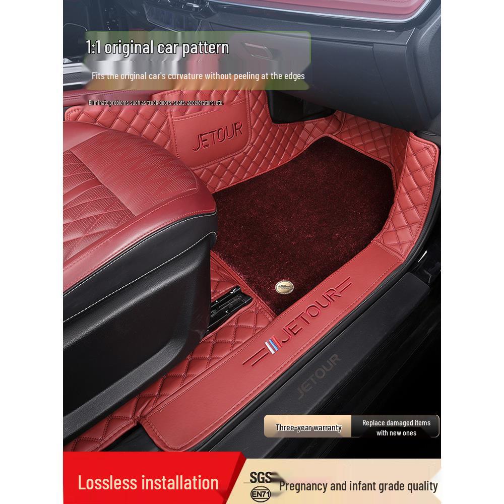 Jetour X70plus Full Coverage Floor Mats for Chery X70Pro - Custom Fit Car Mats
