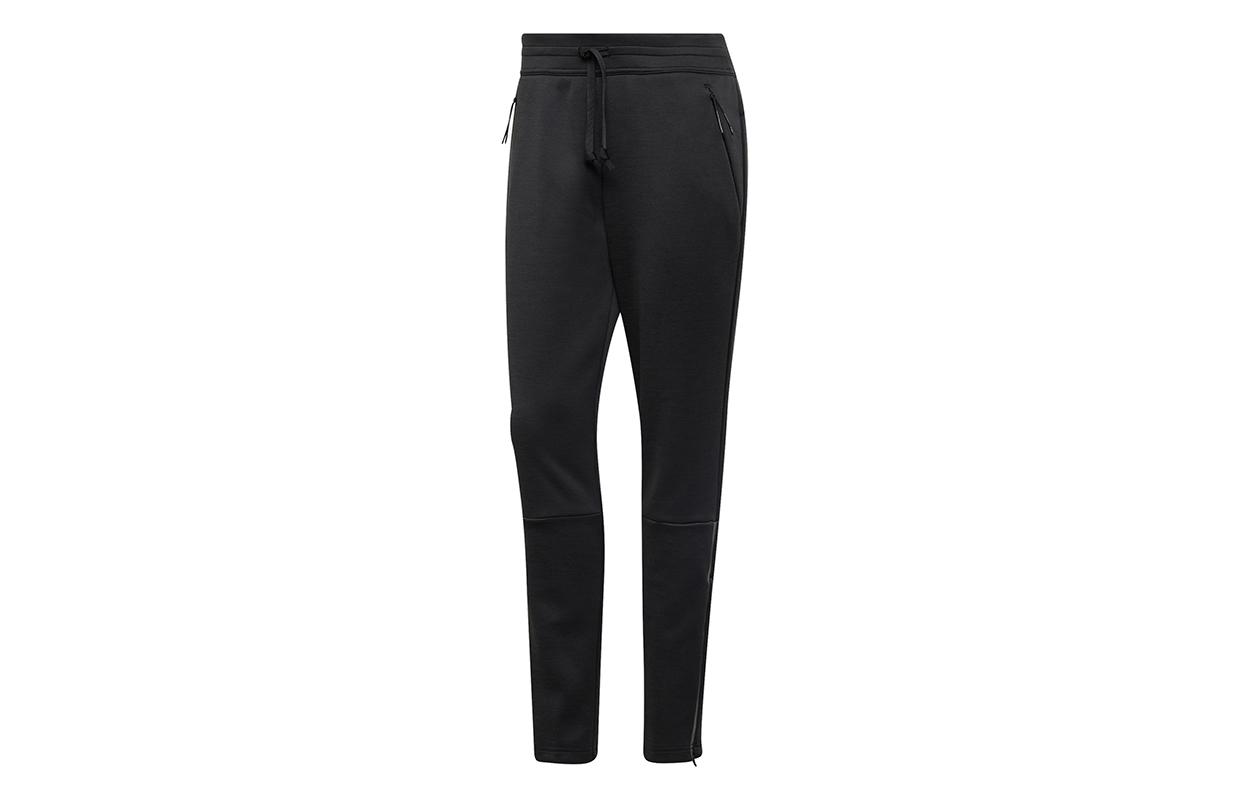 

Adidas Knitted Sweatpants Women s Black Moderate Straight Fit Pants EJ8749 M