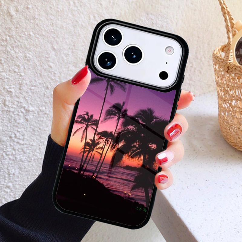 The Sea Waves Beach spray ocean island Phone Case For iPhone 17 Air 16 15 14 13 12 11 Pro Max Plus