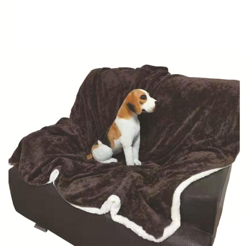 Haustier Hundebett Matte Katzen Winter Warme Decke Kissen Welpen Schlafmatten Weiche Zwingerunterlage Sofakissen Hundebett Bettzeug Boden Teppich