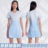 Women's tennis clothes, dress sets, short-sleeved training clothes, printed sports clothes, competition clothes, badminton clothes, quick-drying