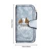 Camping Pattern Multi Slot Casual Portable Long Wallet 
