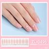 1 Sheet Nail Stickers Nail Strips Self-Adhesive DIY Nail Art Perfect for Nail Enthusiasts and Professional Manicurists