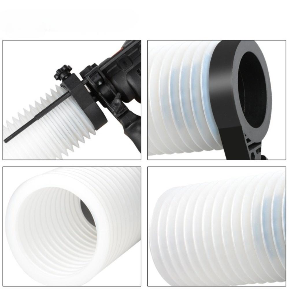 Lightweight Electric Hammer Dust Cover Scalable Rubber Ash Bowl Collecting Tool Impact Drill