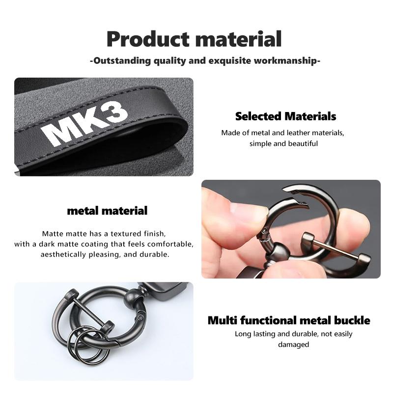 BSM1 Emblems Car Keychain Key Chains Gifts Key Chain Light Car Accessories For Volkswagen Golf 4 5 6 Tuning MK4 MK7 MK2 MK8 MK6 MK5 M ld2