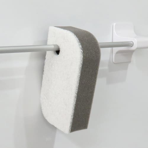 Towa Sangyo Ag Antibacterial Bath Sponges, Suppress Bacteria Growth, Made in Japan, Gray, Approx. 7.6 x 4.5 x 15.8 cm, Set of 5