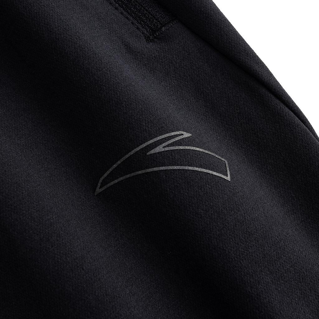 Anta Racing Running Series Woven Sports Long Pants Men bottoms Basic-Black 152615501-1