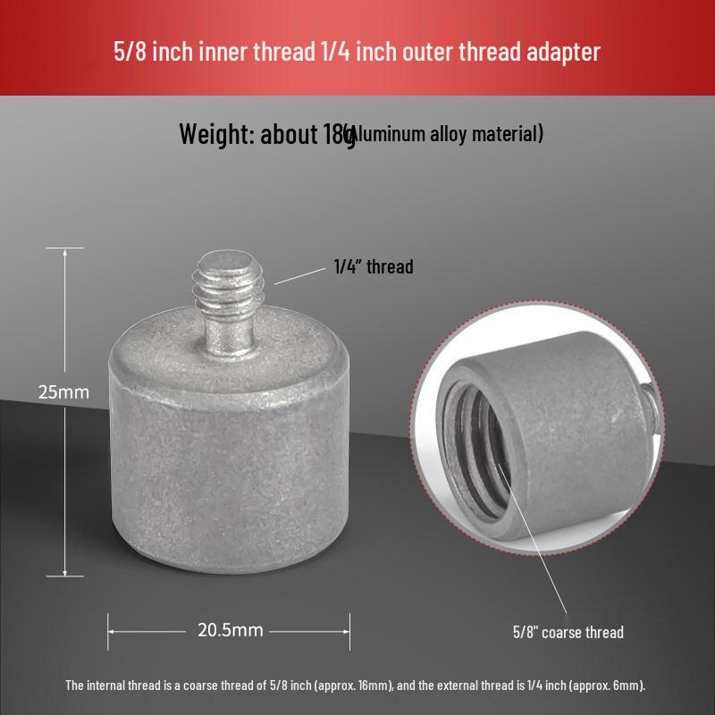 Tripod Triangle Bracket with Angled Adapter for Spirit Level & Laser Accessories