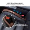LQFH2 Suede Car Seat Gap Leak Proof Strip Gap Filler Interior Accessories For KIA Cerato Soul Venga Forte Spectra Sedona Niro Cadenza