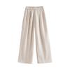 Chuyu Women's 2025 Winter Wide-Leg Casual Pants