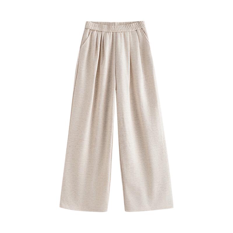 Chuyu Women's 2025 Winter Wide-Leg Casual Pants