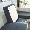 Elastischer Sofasitzbezug Dehnbarer 1-Sitzer Kissenüberzug Rutschfest Staub Sofa Couch Dicker Kissenbezug