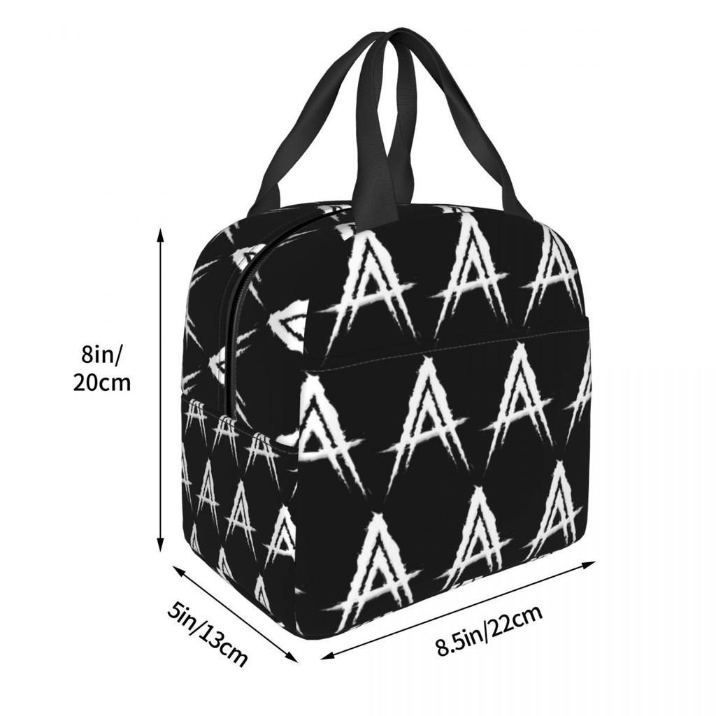 Anuel AA Insulated Lunch Bag for Women Children Portable Food Boxes Thermal Lunch Box Tote