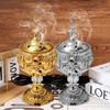 Electric Incense Burner Metal Arabian Style Incense Cone Holder Middle Eastern Decorative