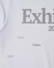 THEMUSEUMVISITOR Exhibition Graphic Running T-Shirt (White)