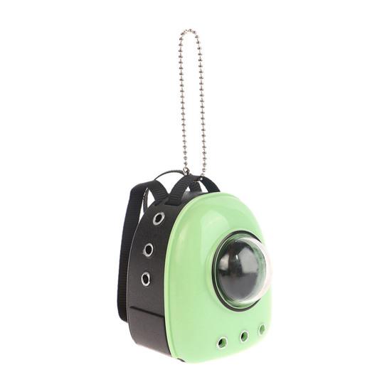 Mini Space Pack Doll House Miniature Doll Backpack for 1:12 Dolls Realistic Cat Puppy Backpacks Cute Pet Accessories