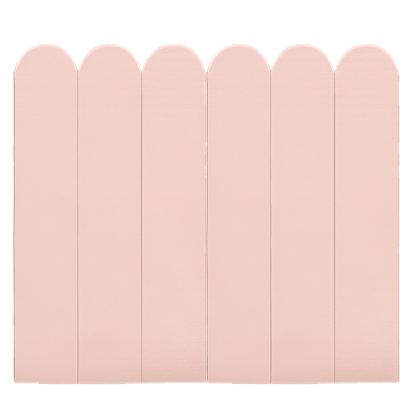 

Children’s Room Anti-collision Self-adhesive Wall Stickers Kindergarten Hallway Living Room Decorative Foam Wallpapers Protector розовый