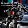 13-Joint Articulated Mecha Figure: 3D Toy Armor for Kids' Creative Assembly