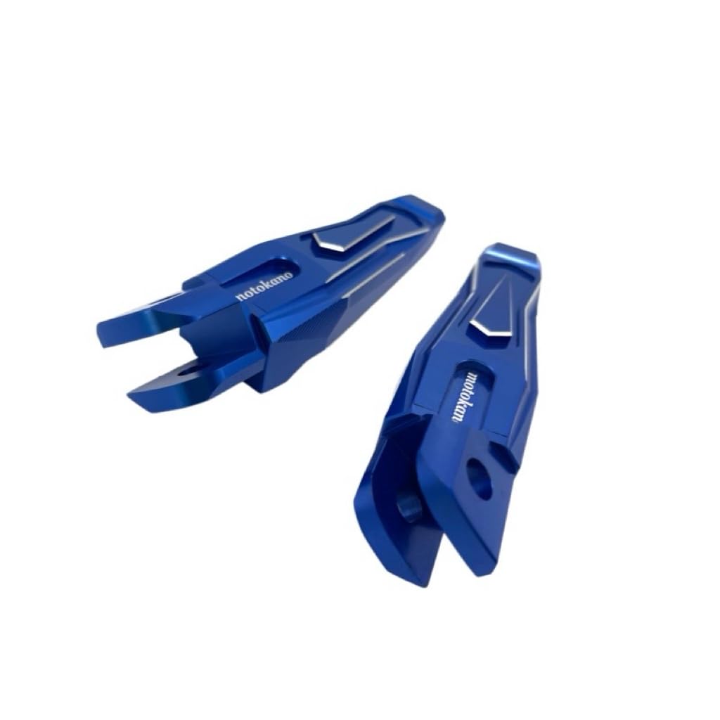 Motokano Front Foot Peg Compatible with GSX250R GSX-250R V-Strom 250 GSR250 Footrest Pedal (Blue)