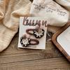 2pcs New Cute Hair Rope Korean Kawaii Cartoon Rabbit Children Hair Band Headwear Girls Kids Hair Accessories