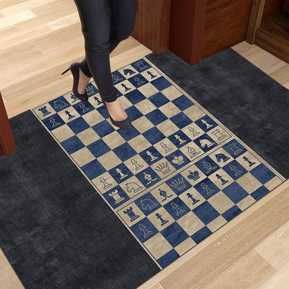 European Style Carpet Floor Mat Wear Resistant Bedroom Entrance French Floor Mat