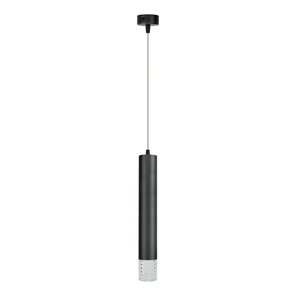 Lampa Wisząca Tubi Czarny 1Xgu10 5,5Cm