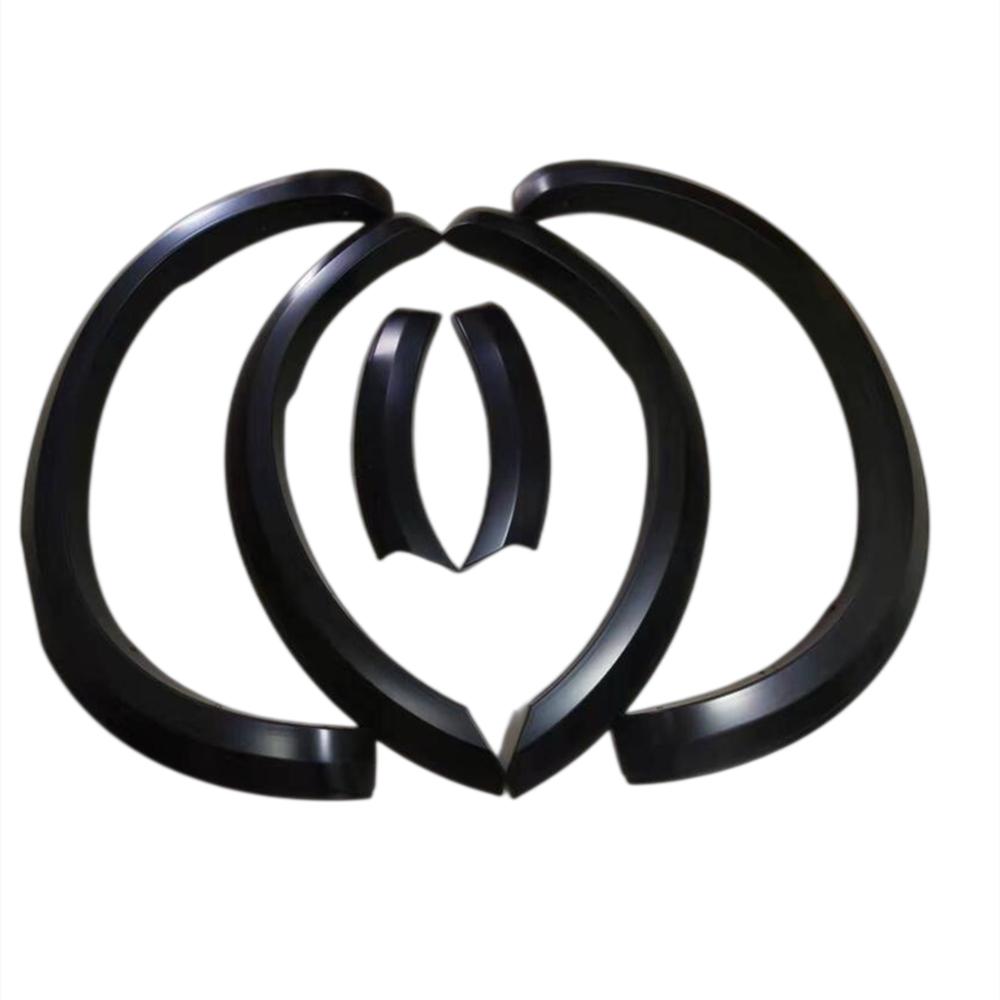

6Pcs Wheel Arch Fender Flares Set For Isuzu D-max Dmax 2020 2025 2025 2025 Models Matte Black Extension Mudguards Guard Dual Cab