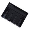 Cash Drawer Register Insert Tray Replacement 4 Bills 3 Coins Money Storage Box (Black)