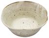 Utsuwa Roan Mino Ware Sanno Kiln Small with Iron Powder Finish Four-Push Bowl/Plate (134-0043)