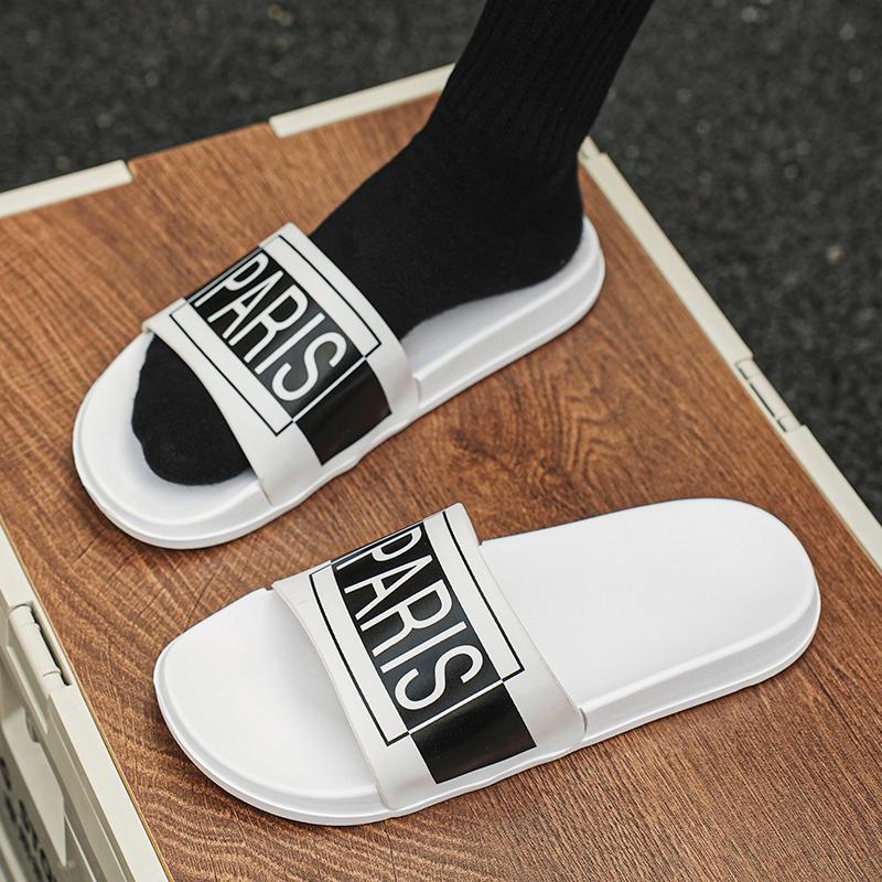 Fashion Men's Slippers Women Indoor Outdoor Non-slip Thick Soft Comfortable Beach Sandals Casual For Home Big Size Summer Sildes Shoes
