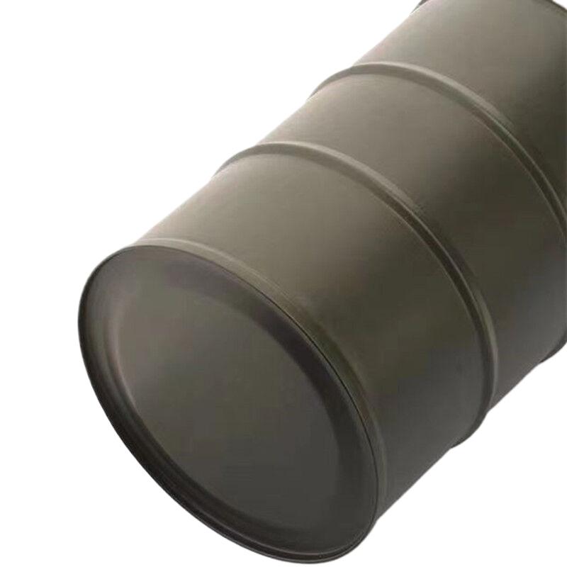 750Ml Stainless Steel Hip Flask Travel Barrel Wine Pot Bottle Outdoor Personalized Cylindrical Shape Wine Barrel Jug