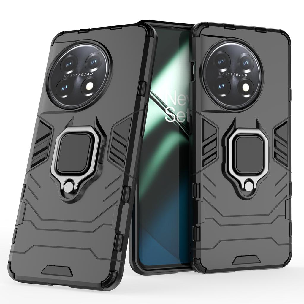 Ring Holder Kickstand Phone Case for OnePlus 11 5G TPU+PC Cell Phone Cover