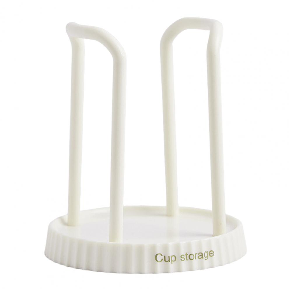 

Paper Cup Dispenser Space-saving Kitchen Disposable Cup Storage Rack Plastic Coffee Cup Holder Versatile Simple Cups Shelf білий