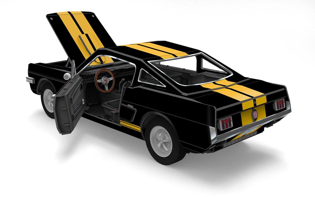 German Level 3D Puzzle Shelby Paper Craft 00220 '66 GT350-H