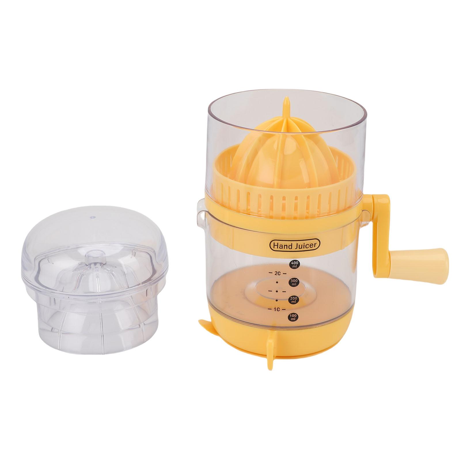 Hand Citrus Juicer Easy to Use Multifunction Small Manual Lemon Lime Squeezer Orange Juicer for Home