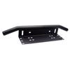 Car Front License Plate Mounting Bracket Black Universal Fit Front Grille LED Spotlight Holder for Automobiles