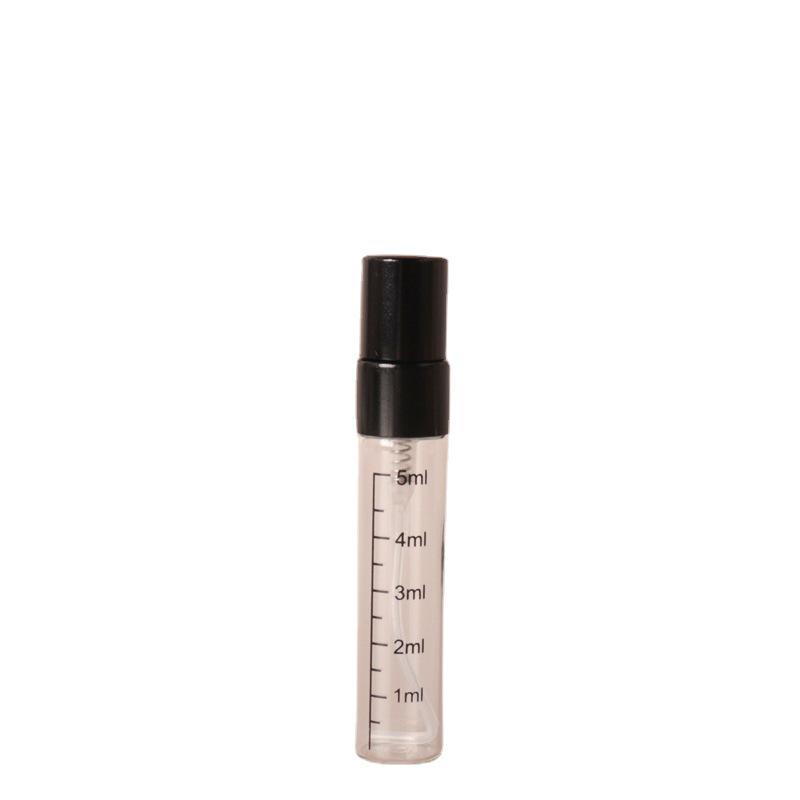 2/3/5/10ml High-End Portable Perfume Refillable Glass Bottle with Scale – Fine Mist, Transparent Sample, Travel-Friendly, Empty.