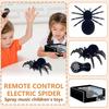 Elektrický pavouk na dálkové ovládání, stříkající, s hudbou, dětské hračky, dárky pro dětské kamarády