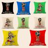 32 Football Strong Team Emblem Pillowcase Home Bedding Decoration